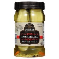 Boar's Head Kosher Dill Half-Cut Pickles, 26 fl oz