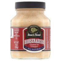 Boar's Head Grated in Vinegar Horseradish, 9 oz