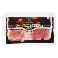 Boar's Head Maple and Brown Sugar Flavored Bacon, 12 oz