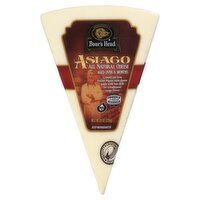 Brunckhorst's Boar's Head Asiago All Natural Cheese, 8 oz