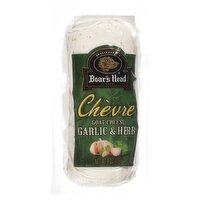 Boar's Head Chèvre Garlic & Herb Goat Cheese, 4 oz