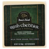 Boar's Head Irish Cheddar Cheese, 7 oz