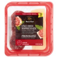 Brunckhorst's Boar's Head Uncured Sopressata and Provolone Cheese, 4 oz