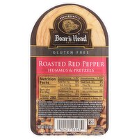 Boar's Head Roasted Red Pepper Hummus & Pretzels, 3 oz