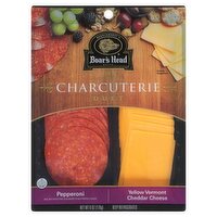 Boar's Head Pepperoni & Yellow Vermont Cheddar Cheese Charcuterie Duet, 6 oz