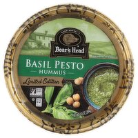 Boar's Head Basil Pesto Hummus Limited Edition, 10 oz