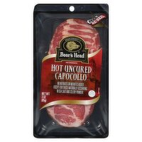 Boar's Head Hot Uncured Capocollo, 3 oz