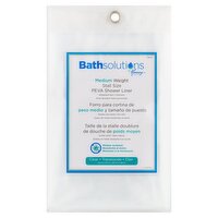 Kenney Bathsolutions Clear Medium Weight Stall Size Peva Shower Liner