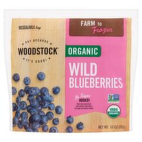 Woodstock Organic Wild Blueberries, 10 oz