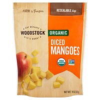 Woodstock Organic Diced Mangoes, 10 oz