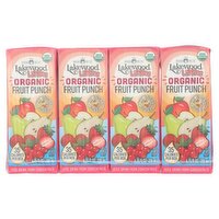 Lakewood Littles Organic Fruit Punch Juice Drink, 6.75 fl oz