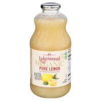 Lakewood Organic Pure Lemon Juice, 32 fl oz