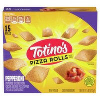 Totino's Pizza Rolls Pepperoni Pizza Snacks, 15 count, 7.5 oz