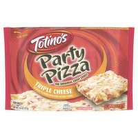 Totino's The Original Crisp Crust Triple Cheese Party Pizza, 9.8 oz, 9.8 Ounce