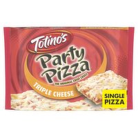 Totino's The Original Crisp Crust Triple Cheese Party Pizza, 9.8 oz