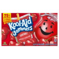 Kool-Aid Jammers Cherry Drink, 6 fl oz, 10 count