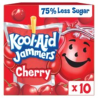 Kool-Aid Jammers Cherry Drink, 6 fl oz, 10 count