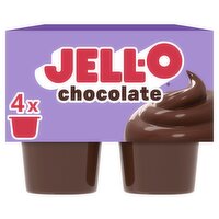 Jell-O Chocolate Pudding Snacks, 4 count, 15.5 oz