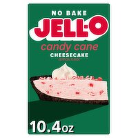 Jell-O No Bake Candy Cane Cheesecake Dessert Kit, 10.4 oz