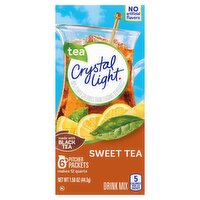 Crystal Light Sweet Tea Drink Mix, 6 count 1.56 oz