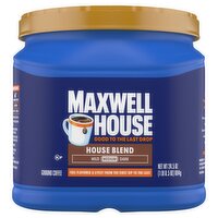 Maxwell House House Blend Medium Ground Coffee, 24.5 oz