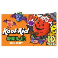 Kool-Aid Ghoul-Aid Scary Berry Drink, 6 fl oz, 10 count