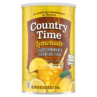 Country Time Lemonade Flavored Drink Mix, 63 oz