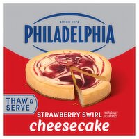 Philadelphia Strawberry Swirl Cheesecake, 8 count, 24 oz