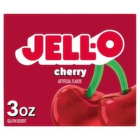 Jell-O Cherry Gelatin Dessert, 3 oz