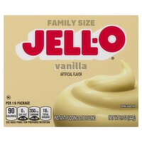 Jell-O Vanilla Instant Pudding & Pie Filling Family Size, 5.1 oz, 5.1 Ounce