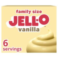 Jell-O Vanilla Instant Pudding & Pie Filling Family Size, 5.1 oz