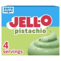 Jell-O Zero Sugar Pistachio Instant Reduced Calorie Pudding & Pie Filling, 1 oz
