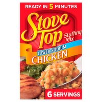 Stove Top Lower Sodium Stuffing Mix for Chicken, 6 oz