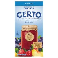 Certo Premium Liquid Fruit Pectin, 2 count, 6 fl oz