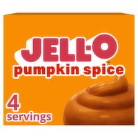 Jell-O Pumpkin Spice Instant Pudding & Pie Filling, 3.4 oz