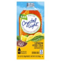 Crystal Light Lemon Iced Tea Drink Mix, 0.07 oz, 10 count, 0.7 Ounce