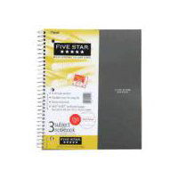 Five Star 3 Subject Wide Ruled Notebook, 1 Each