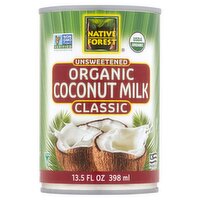 Native Forest Classic Unsweetened Organic Coconut Milk, 13.5 fl oz