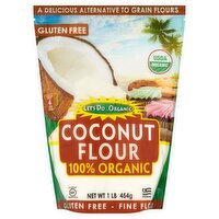 Let's Do...Organic 100% Organic Coconut Flour, 1 lb, 16 Ounce