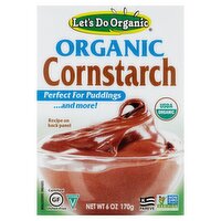 Let's Do Organic Organic Cornstarch, 6 oz, 6 Ounce