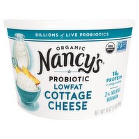 Nancy's Organic Probiotic Lowfat Cottage Cheese, 16 oz