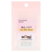 Conair Scünci Polybands, 52 count
