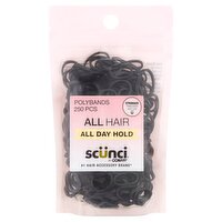 Conair Scünci Polybands, 250 Count, 250 Each