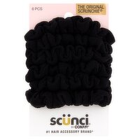 Conair Scünci The Original Scrunchie, 6 count