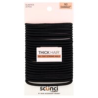 Conair Scünci No Damage Elastics, 24 count