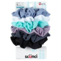 scünci Scrunchies, 6 count