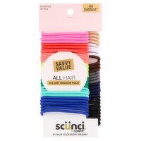 Conair Scünci No Damage Elastics, 60 count