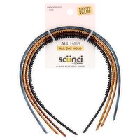 Conair Scünci Headbands, 4 count