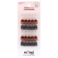 Conair Scünci Claw Clips, 30 count