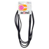 scünci No Slip Grip Headwraps, 4 count